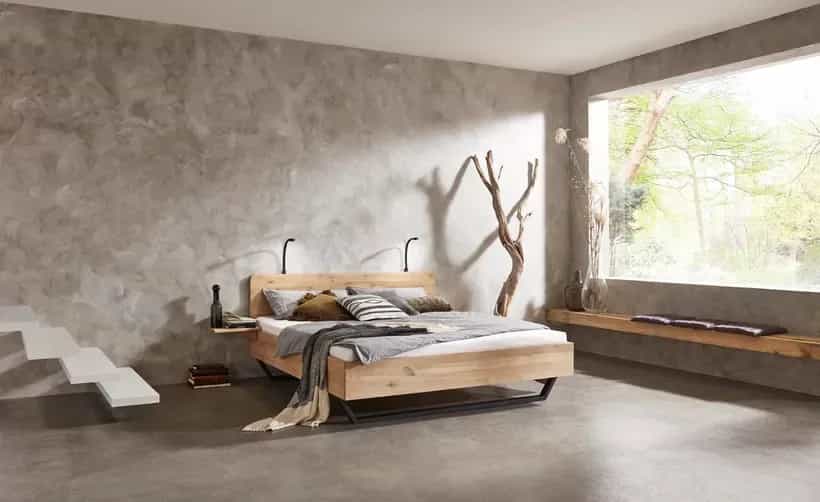 Bettgestell Mine | Eiken Naturel