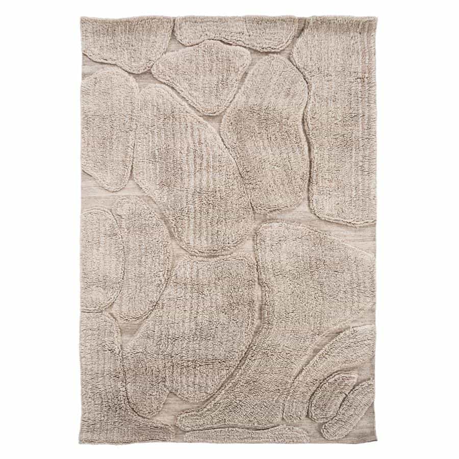 Vloerkleed Kala 160x230 cm Taupe - By-Boo
