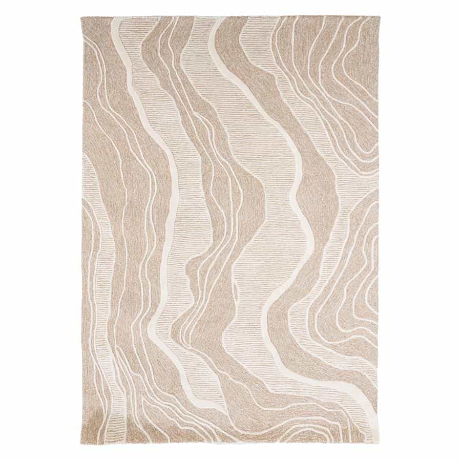 Vloerkleed Soil 190x290 cm Beige - By-Boo