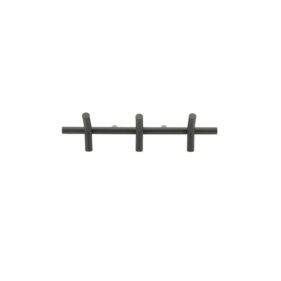 Wandkapstok Matto 3 Zwart - By-Boo