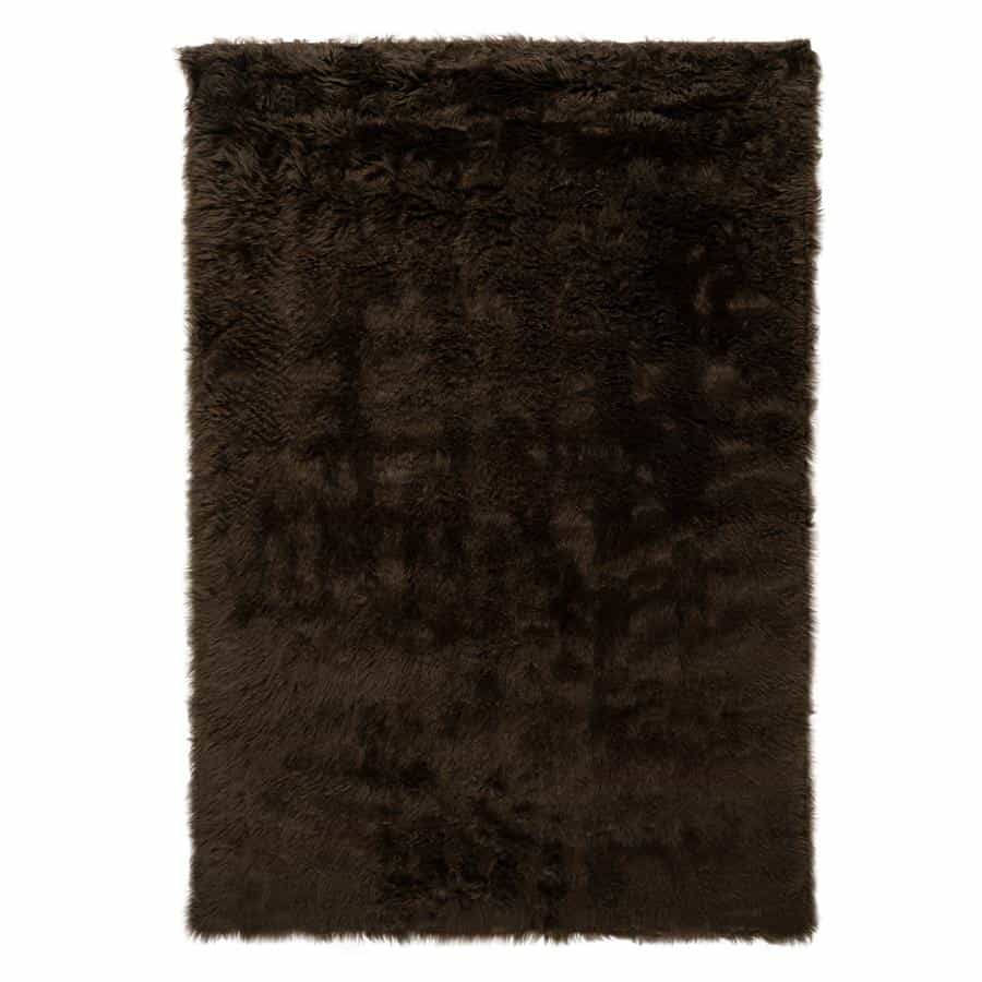 Vloerkleed Laska 160x230 cm Bruin - By-Boo