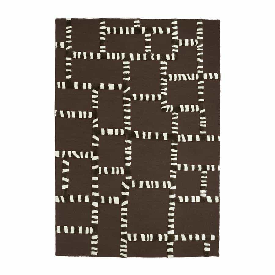 Teppich StripeScape Braun - By-Boo