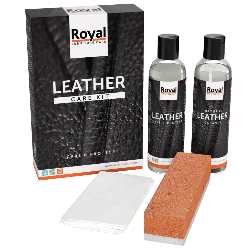 Leather Care Kit Care & Protect - Oranje Furniture Care