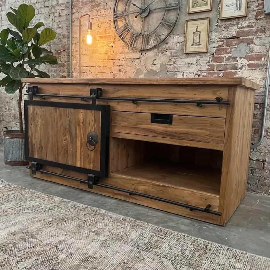 TV-Möbel Donny | 1 Schiebetür | 120, 140 & 160 cm