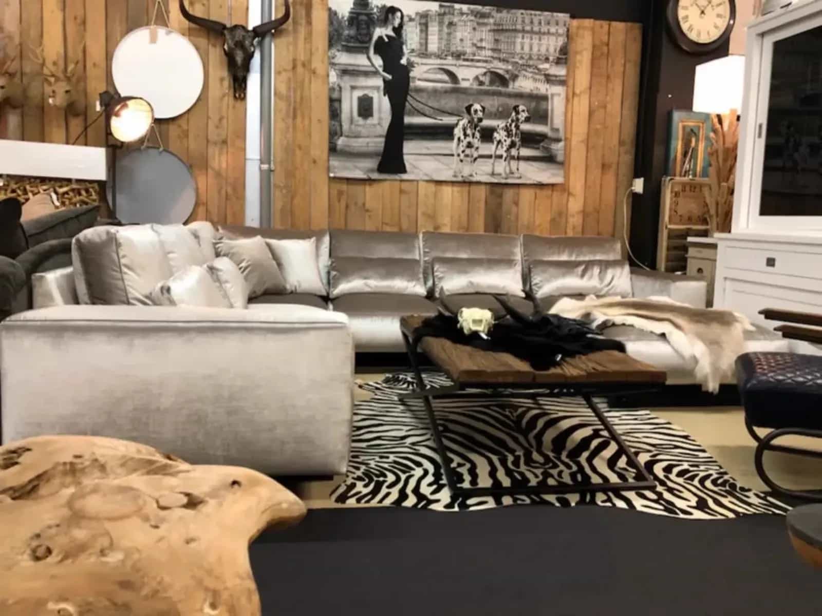 Ecksofa Genadi Velours