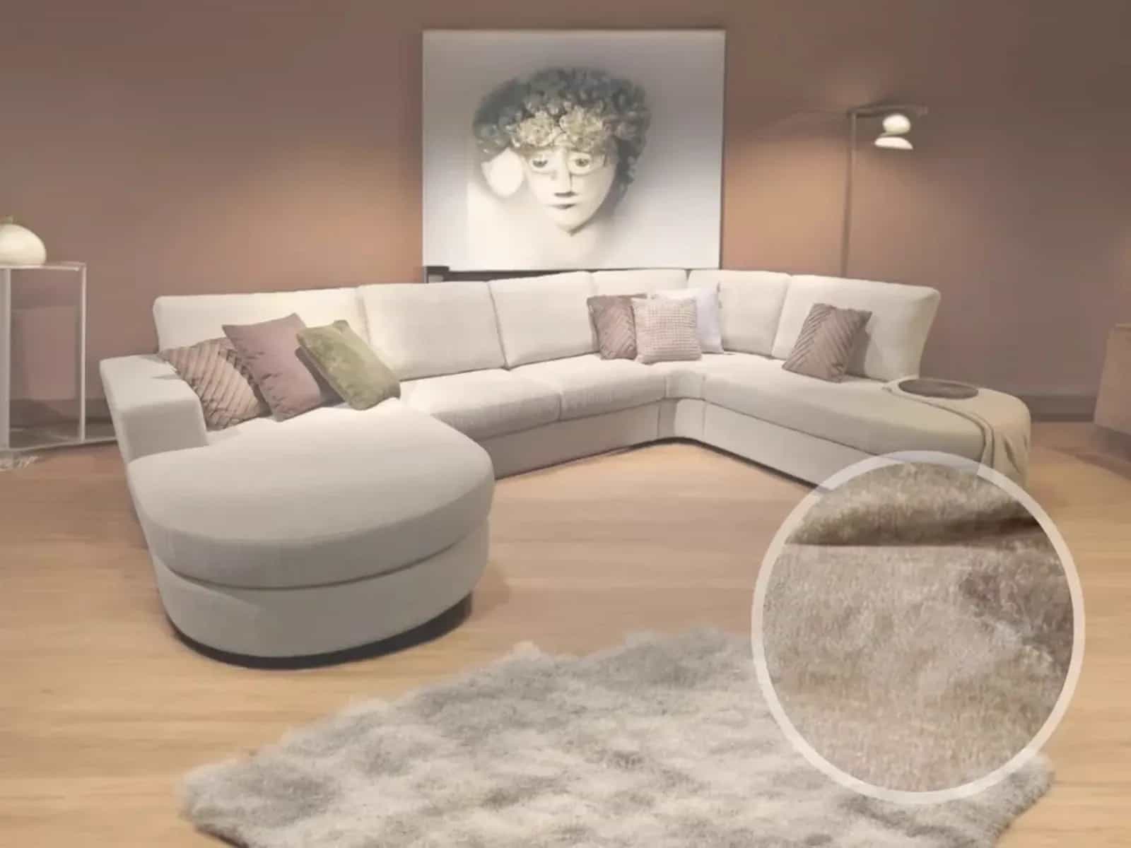 Ecksofa Ilona Aphrodite Beige