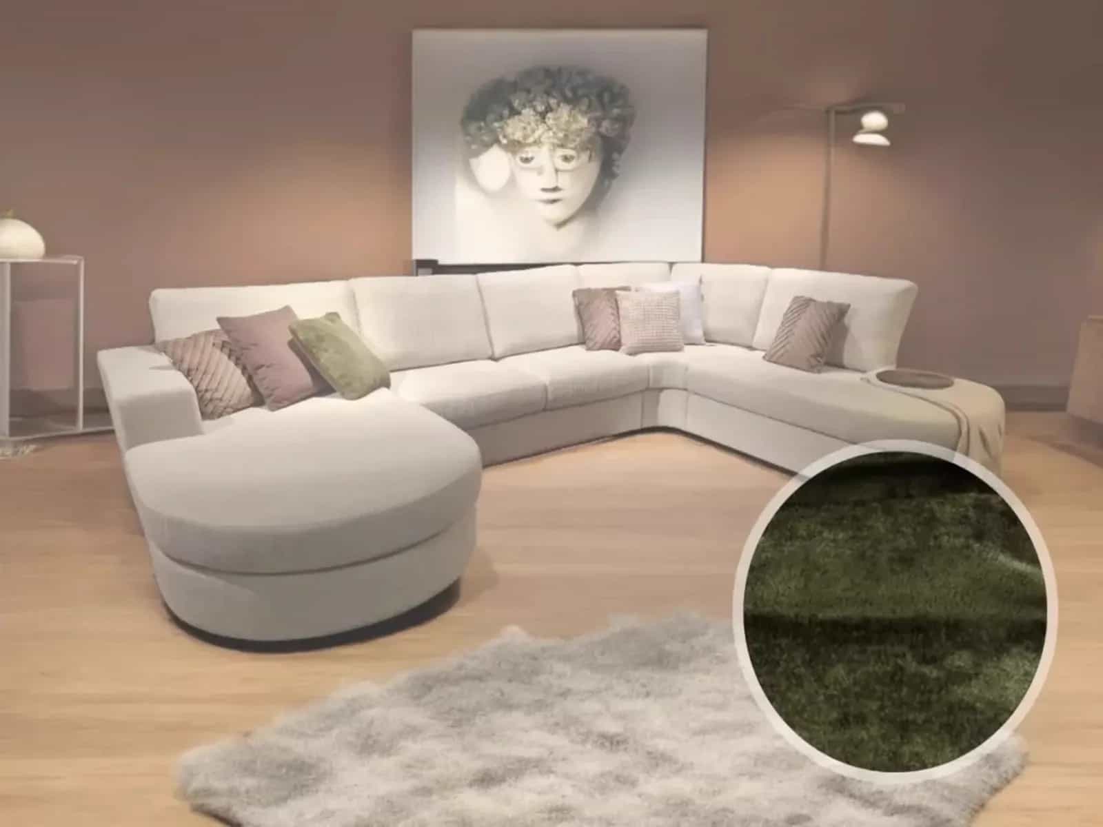 Ecksofa Ilona Aphrodite Olive