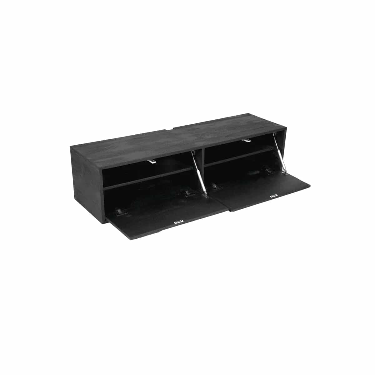 TV-Hängeelement Vision Schwarz | 120 cm