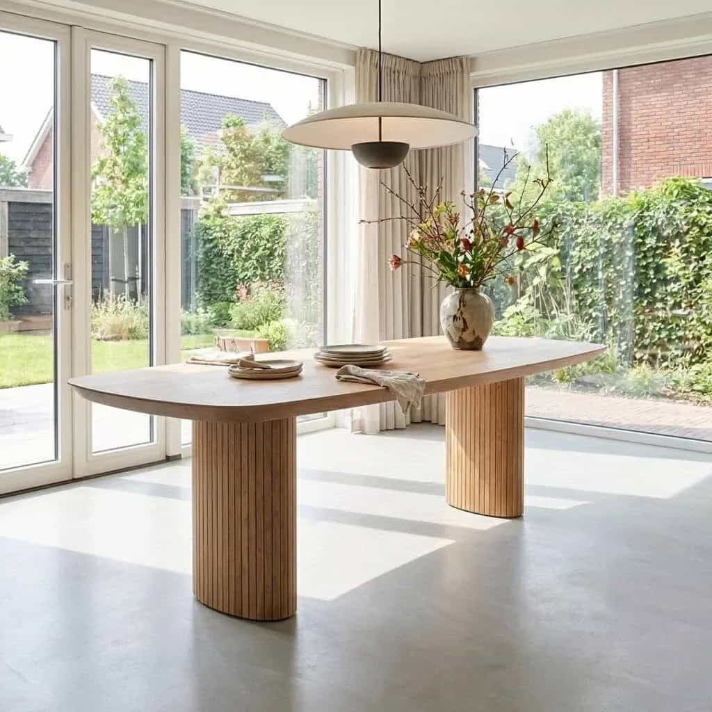 Esstisch Key Lattuh oval