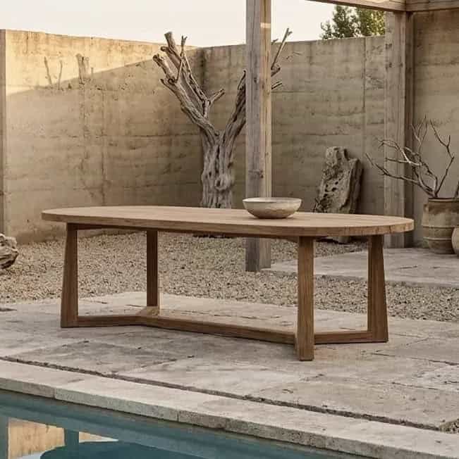Gartentisch Ali oval