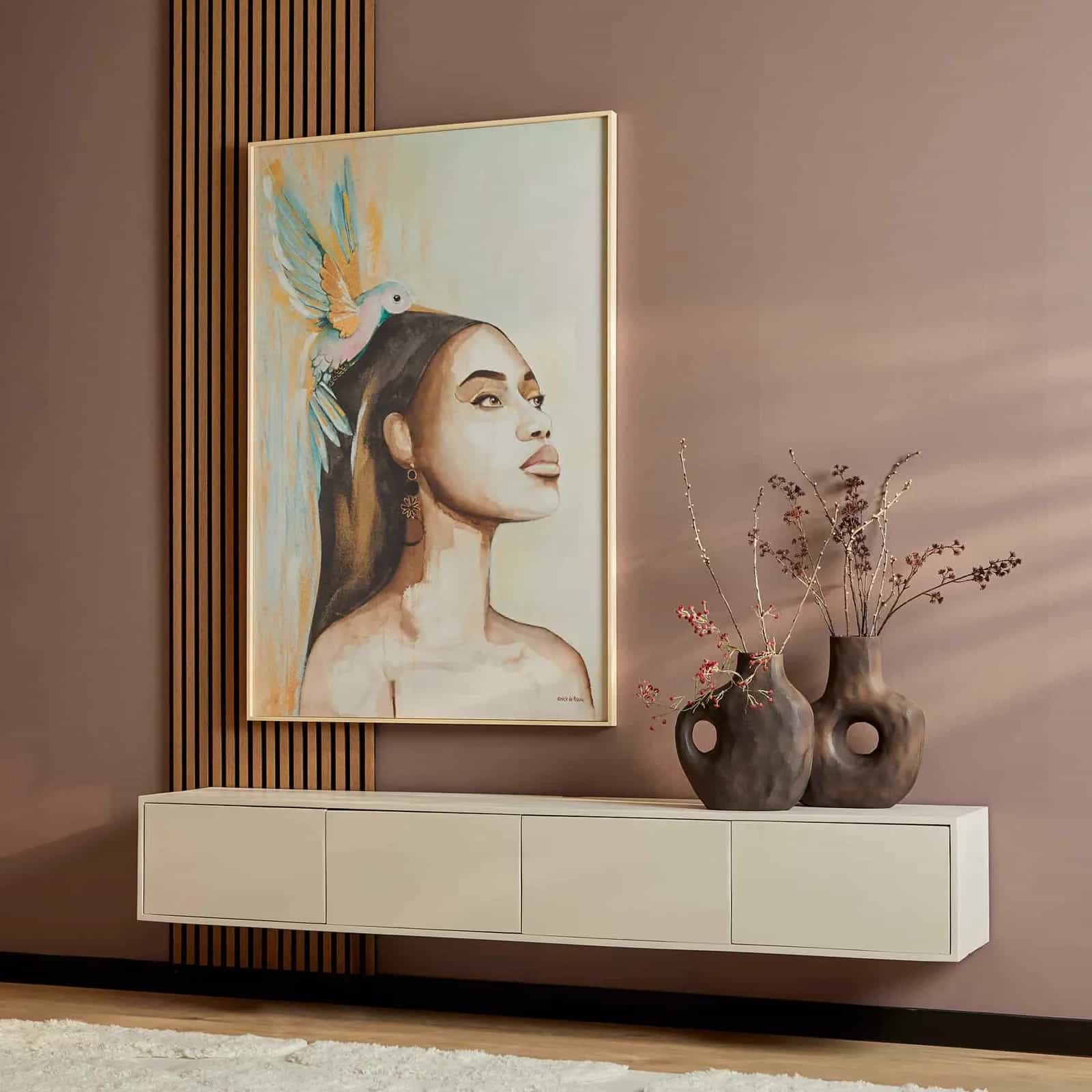 TV-Hängeelement Vision Sand | 200 cm