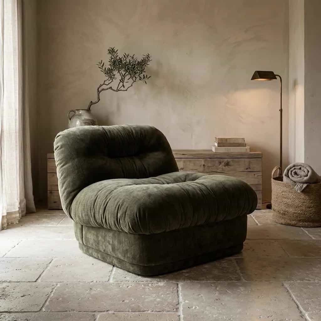 Lounge-Sessel Nook grün