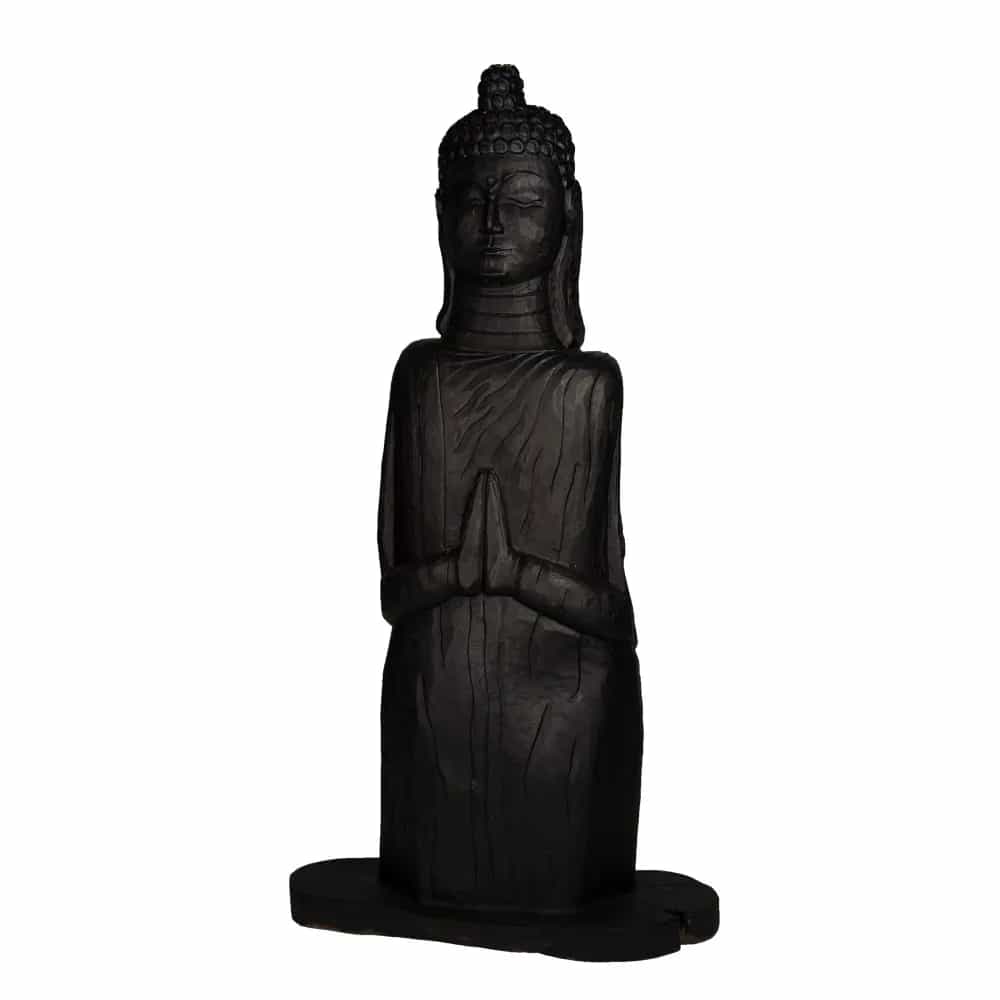 Schwarzer Buddha Dekoration