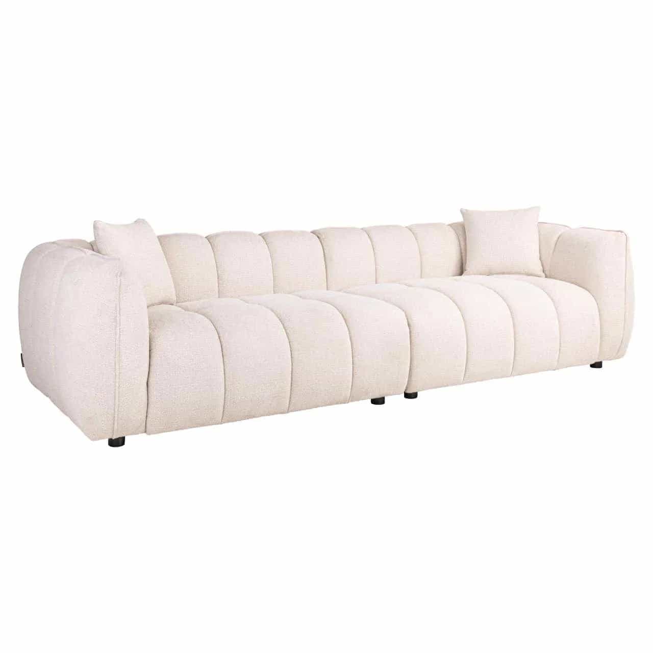Bank Jezebel cremefarben fancy
