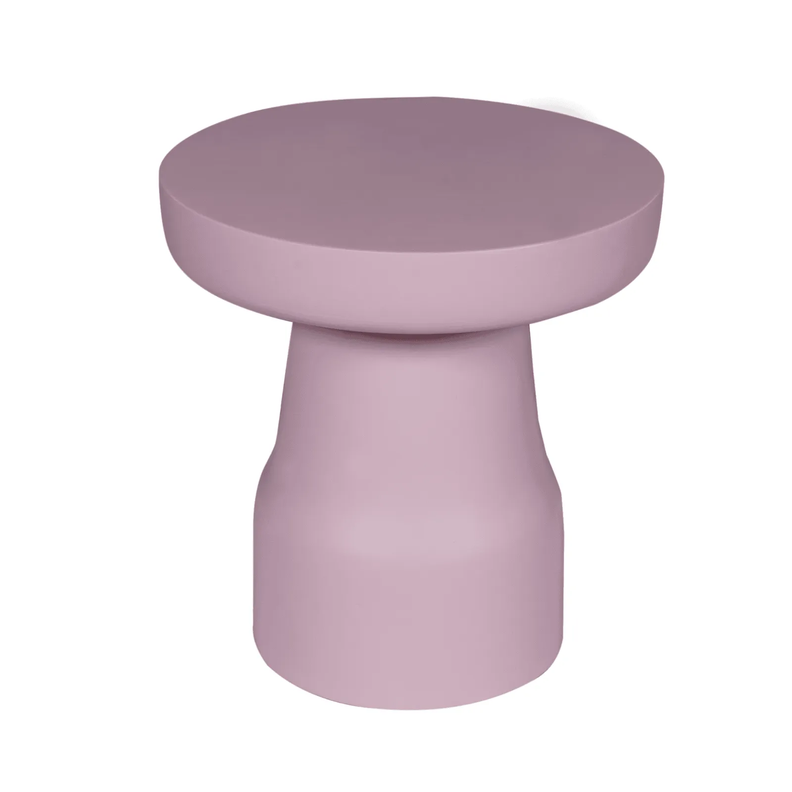 Beistelltisch Drum, rosa Mangoholz, 40 cm