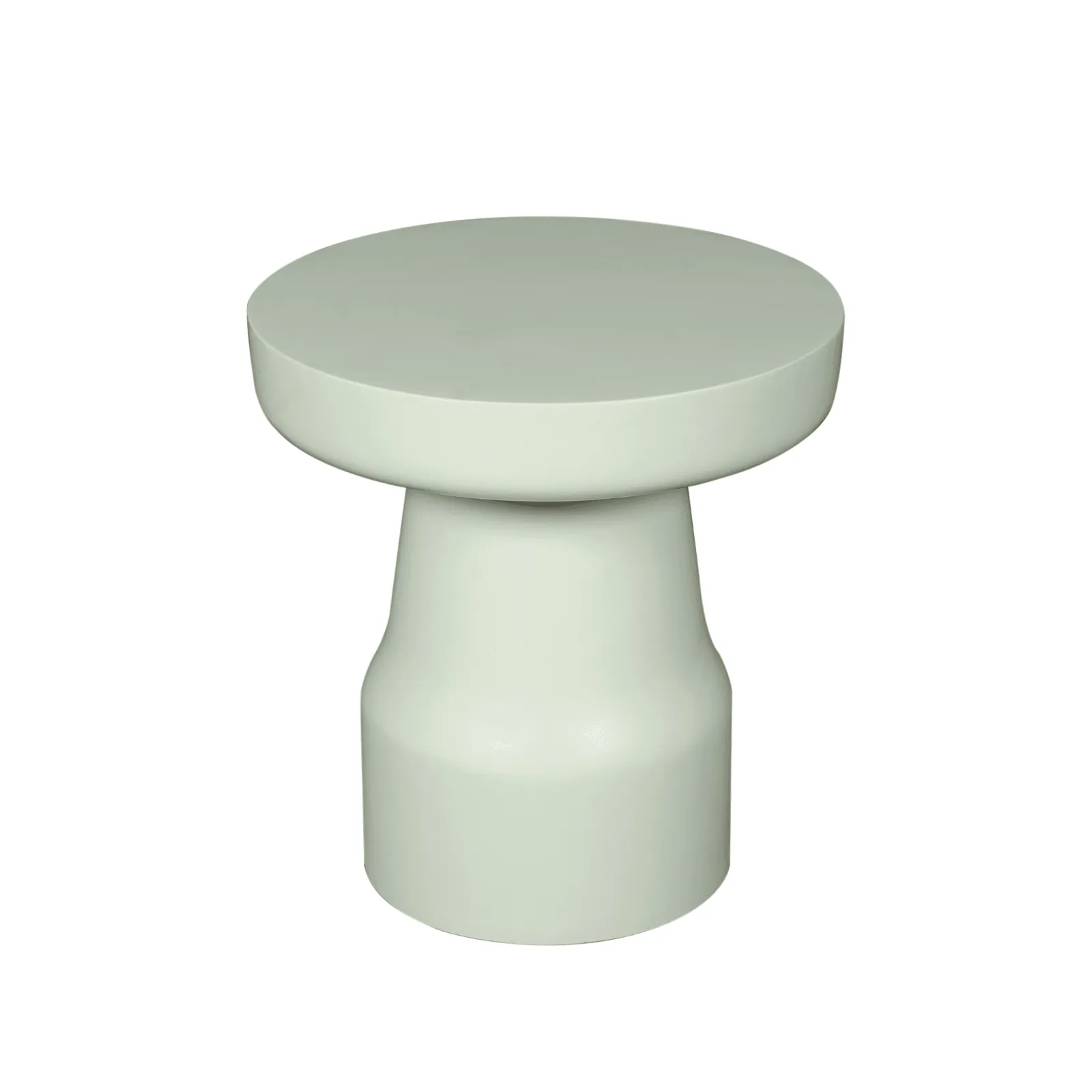 Beistelltisch Drum Grün Mangoholz 40 cm