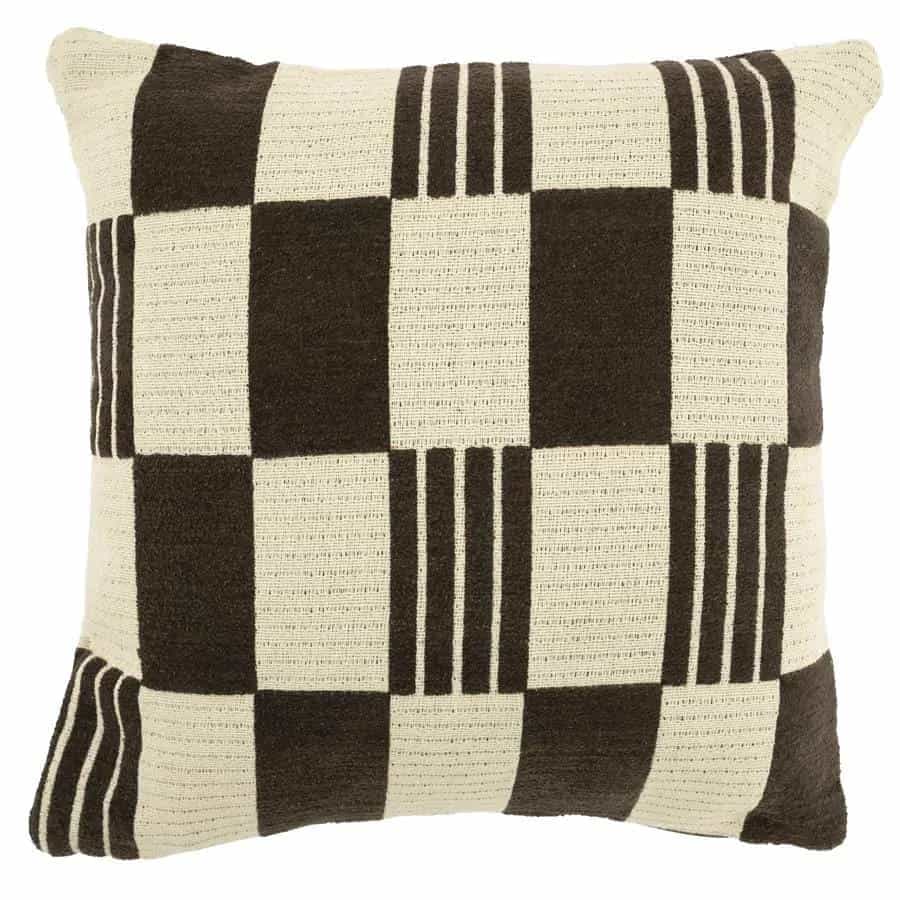 Kissen Twist 45 x 45 cm - braun