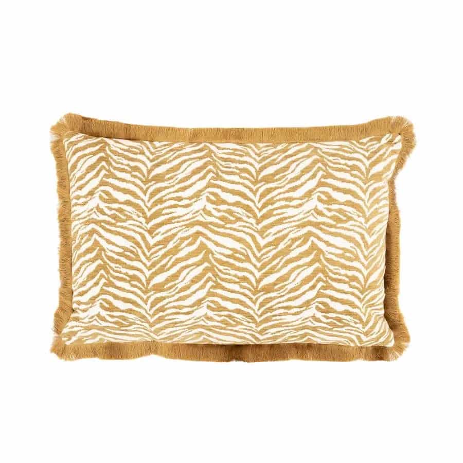 Kissen Tigra 40 x 60 cm - senfgelb