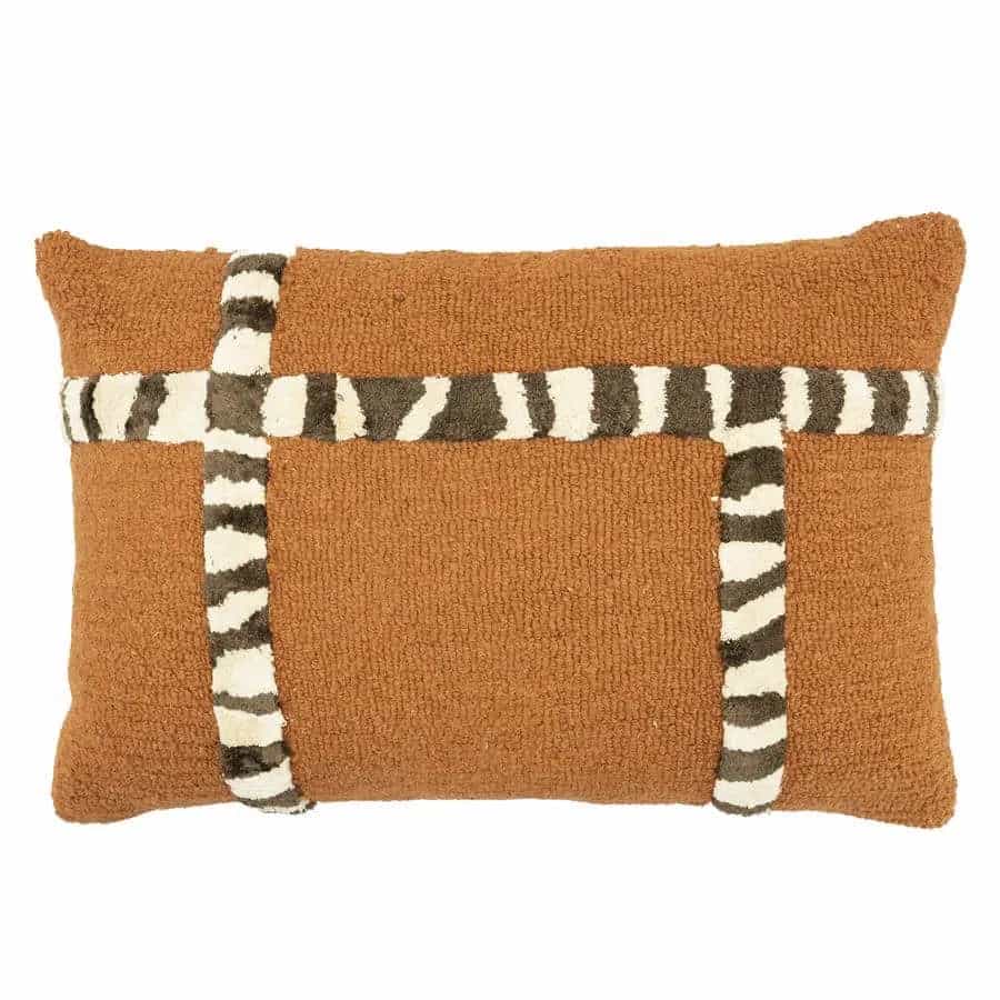 Kissen StripeScape Karamell