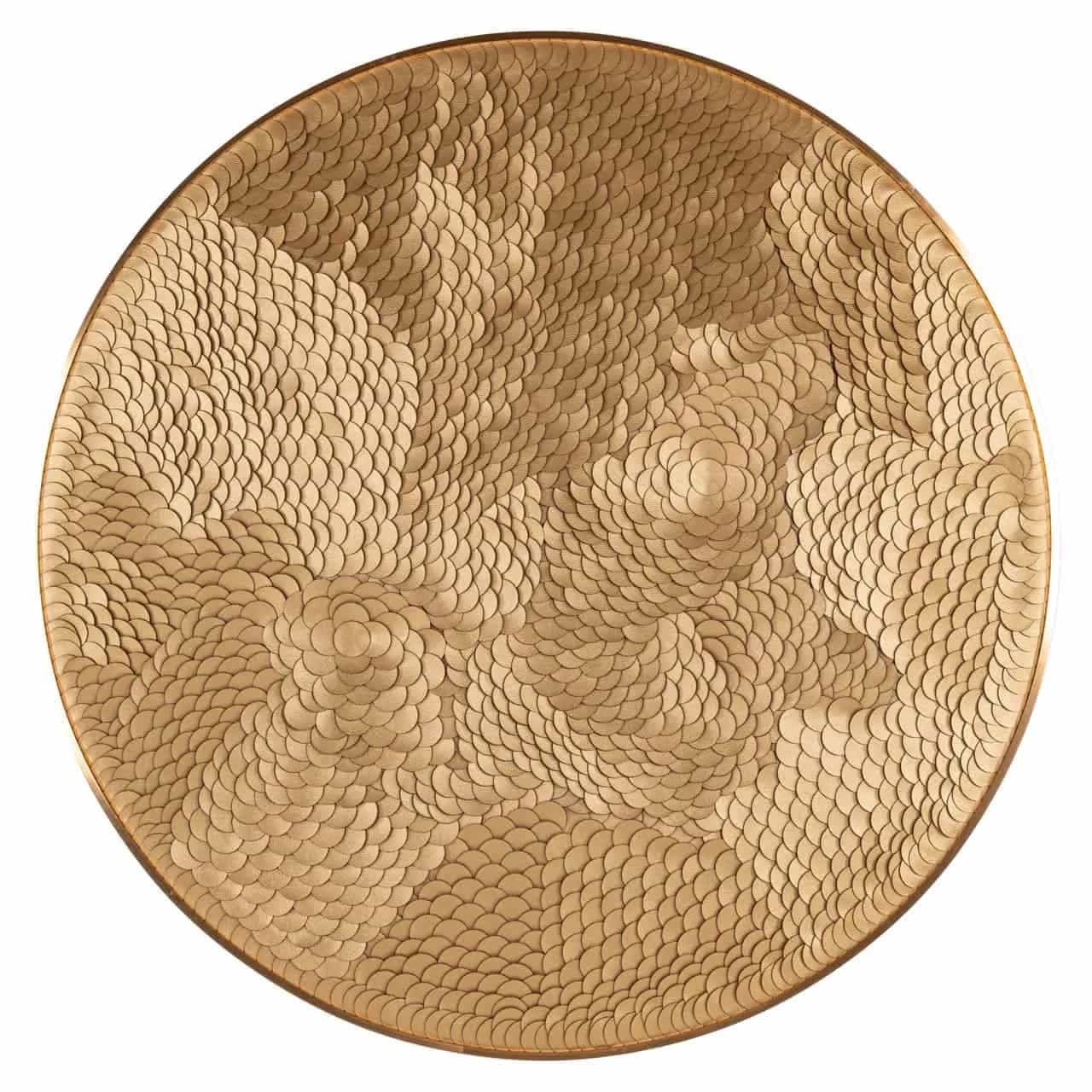 Wandbild Bloom Gold