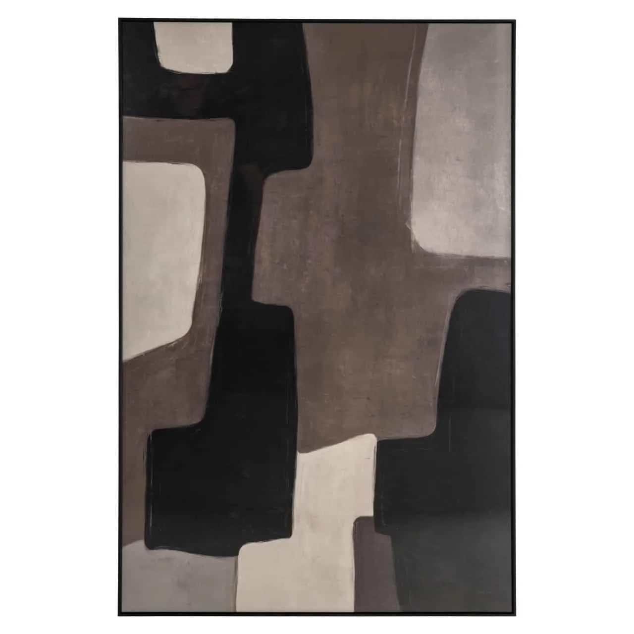 Wandkunst Mirage braun links