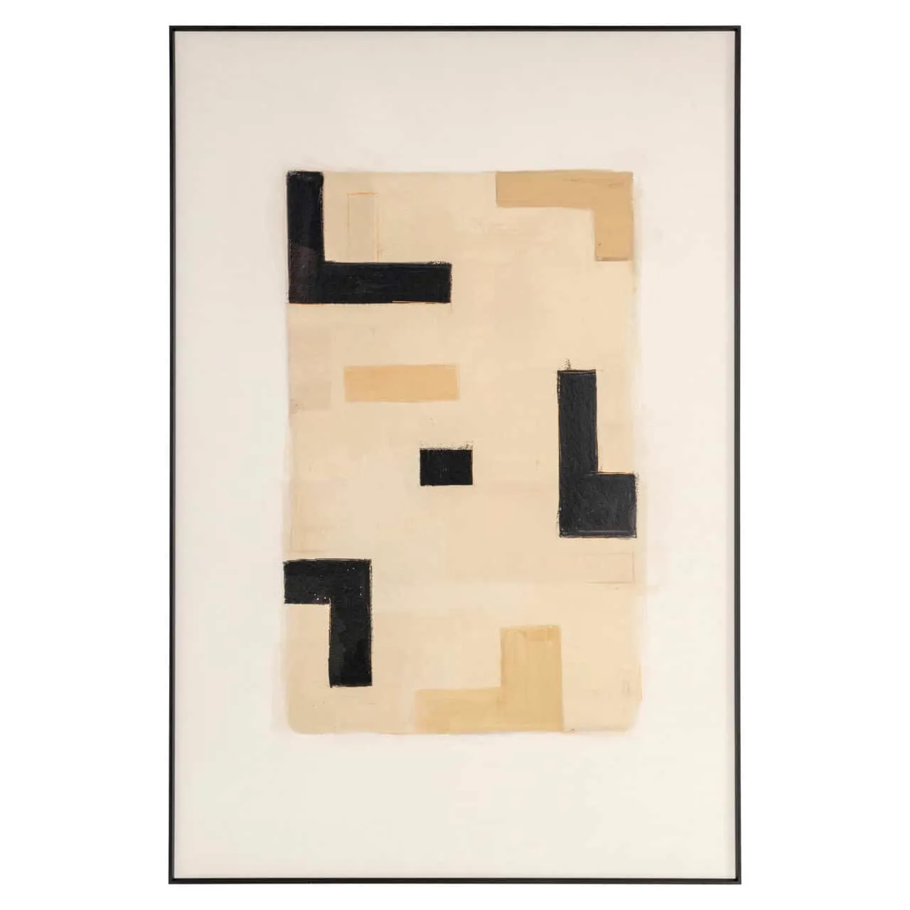 Wandkunst Vortex beige rechts