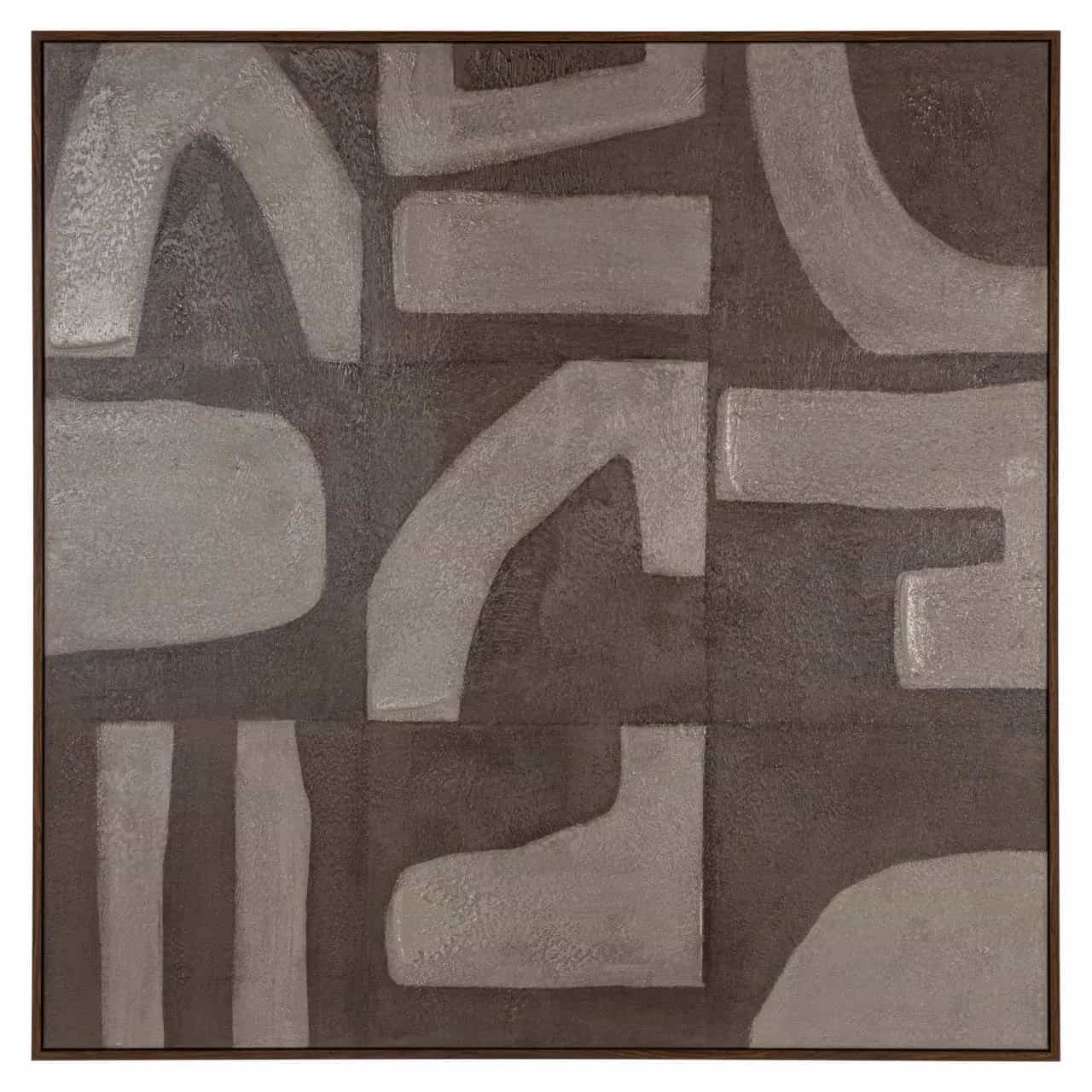Wandkunst Zenith Sand links
