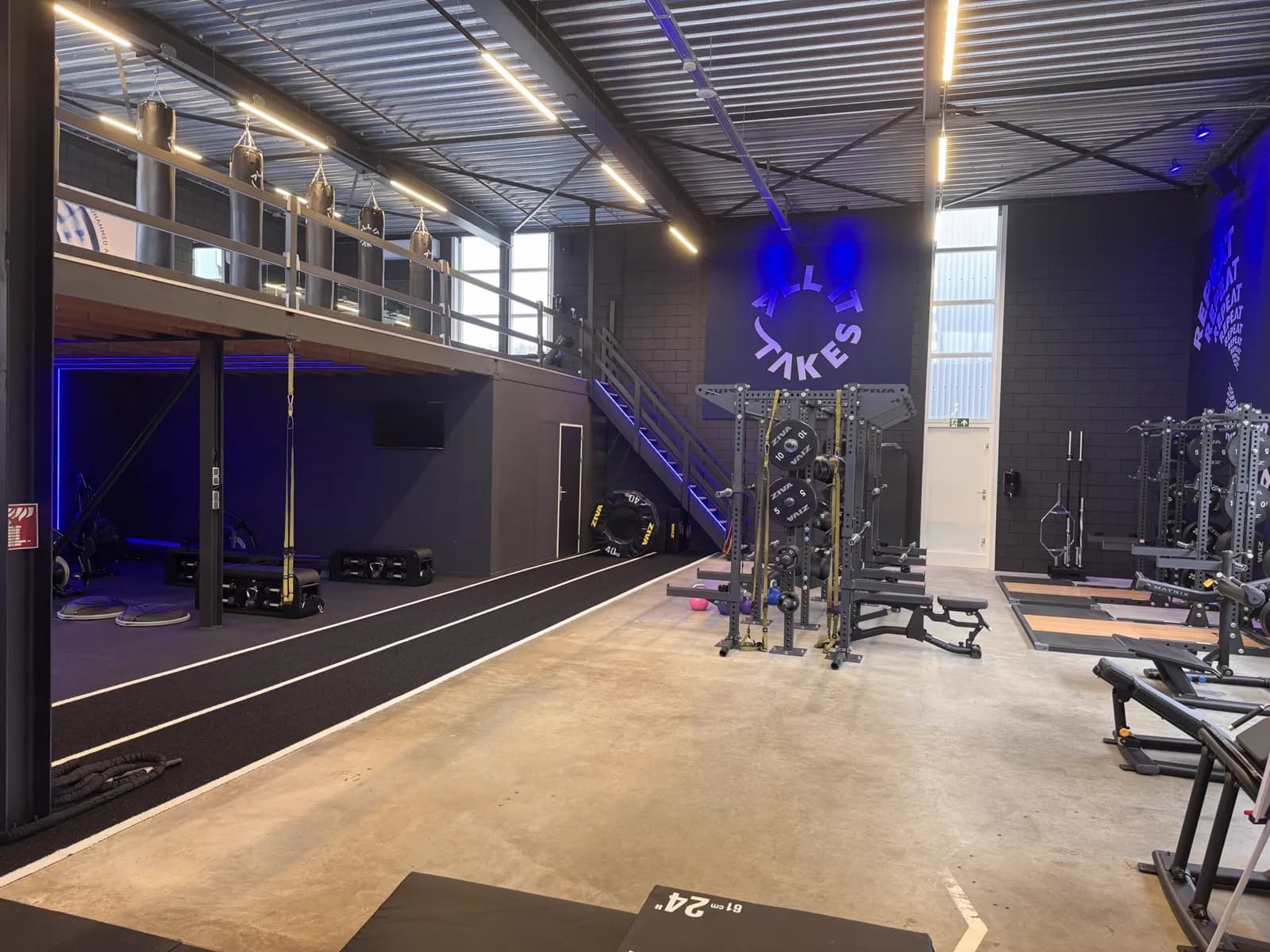 Projectinrichting All it Takes Personal Gym door Mokana Meubelen