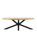 Couchtisch Ellips mit Spiderleg 130 - Benoa