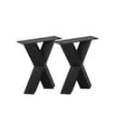 Gestell X Diamant Bank Set von 2 - Benoa