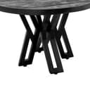 Salontafel Rond Yana Zwart 60 - Benoa