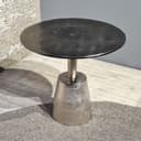 Sidetable Kian Zwart Zilver - Benoa
