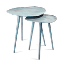 Beistelltisch Blau Patina 46 - Benoa