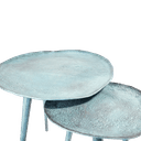 Beistelltisch Blau Patina 46 - Benoa