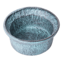 Schale Dekorativ Blau Patina - Benoa