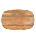 Eettafel Deens Ovaal Runa met Houten Onderstel - Benoa