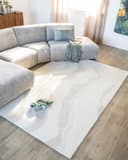 Vloerkleed Soil 160x230 cm Gebroken wit - By-Boo