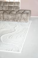 Vloerkleed Soil 160x230 cm Gebroken wit - By-Boo