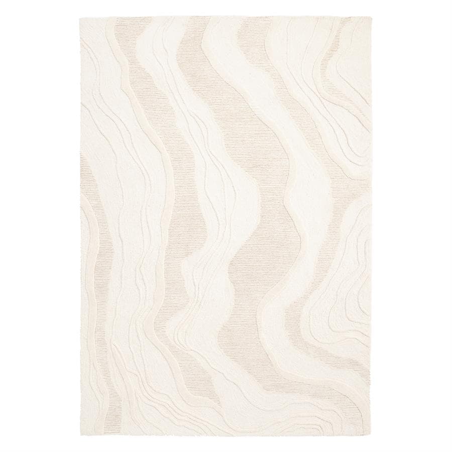 Vloerkleed Soil 190x290 cm Gebroken wit - By-Boo