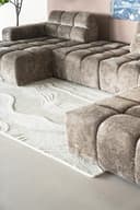 Vloerkleed Soil 190x290 cm Gebroken wit - By-Boo