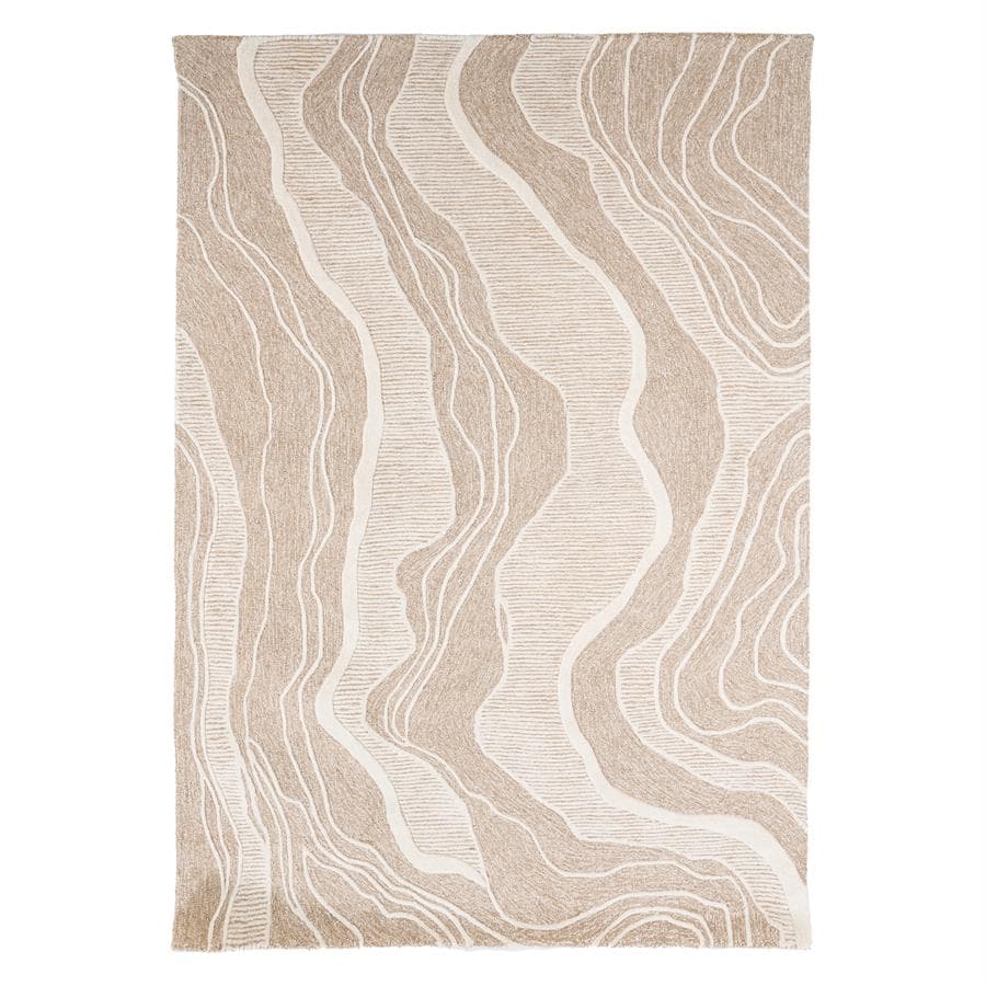 Vloerkleed Soil 160x230 cm Beige - By-Boo