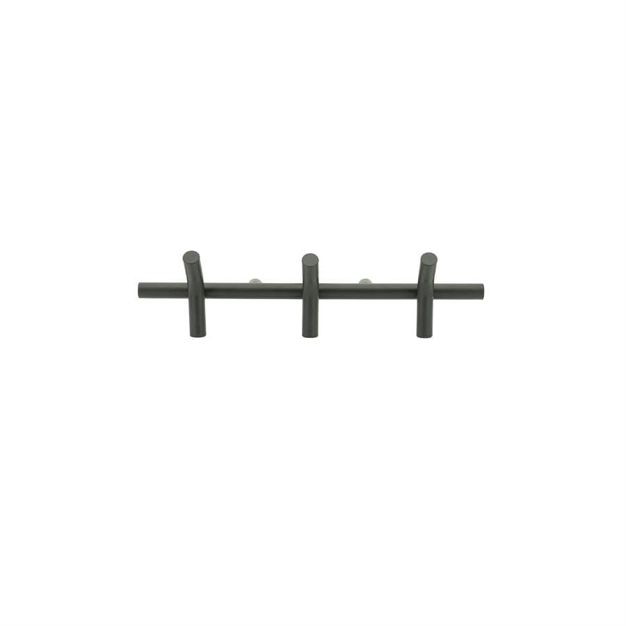 Wandkapstok Matto 3 Zwart - By-Boo