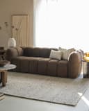 Vloerkleed Kalme 160x230 cm Bruin - By-Boo