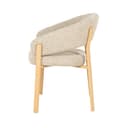 Stoel Sedia met armleuning Naturel - By-Boo