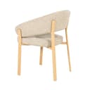Stoel Sedia met armleuning Naturel - By-Boo