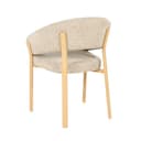 Stoel Sedia met armleuning Naturel - By-Boo