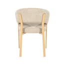 Stoel Sedia met armleuning Naturel - By-Boo