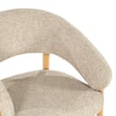 Stoel Sedia met armleuning Naturel - By-Boo