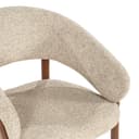 Stoel Sedia met armleuning Bruin - By-Boo