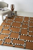 Teppich StripeScape Karamell - By-Boo